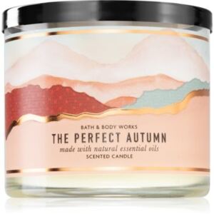 Bath & Body Works The Perfect Autumn candela profumata con oli essenziali 411 g