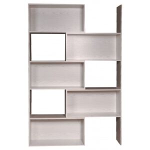 Libreria in legno 4 ripiani scaffale Bianco L 40 x H 29 x H 132 cm
