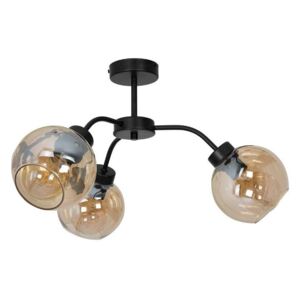 Lampadario a plafone SOFIA 3xE27/60W/230V marrone