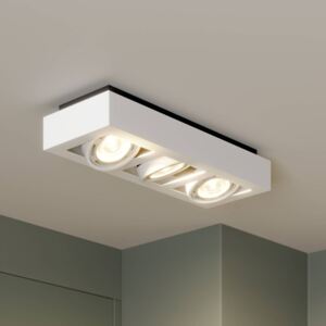 Faretto da soffitto LED Ronka GU10 a 3 luce bianco