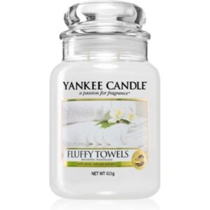 Yankee Candle Fluffy Towels candela profumata Classic media 623 g