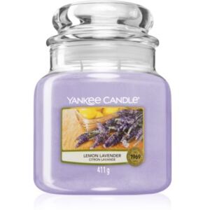 Yankee Candle Lemon Lavender candela profumata Classic piccola 411 g