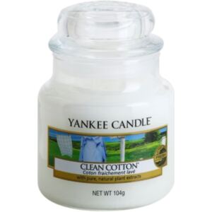 Yankee Candle Clean Cotton candela profumata Classic grande 104 g