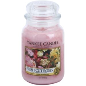 Yankee Candle Fresh Cut Roses candela profumata Classic piccola 623 g