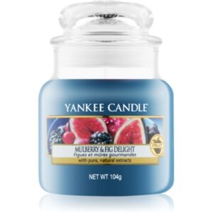 Yankee Candle Mulberry & Fig candela profumata Classic piccola 104 g