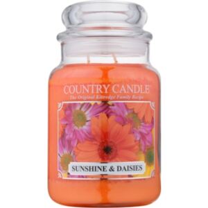 Country Candle Sunshine & Daisies candela profumata 652 g