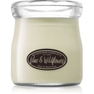 Milkhouse Candle Co. Creamery Lilac & Wildflowers candela profumata Cream Jar 142 g
