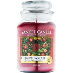 Yankee Candle Red Apple Wreath candela profumata Classic piccola 623 g