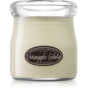 Milkhouse Candle Co. Creamery Pineapple Gelato candela profumata Cream Jar 142 g