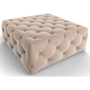 Chesterfield pouf VG3093, Colore: Beige